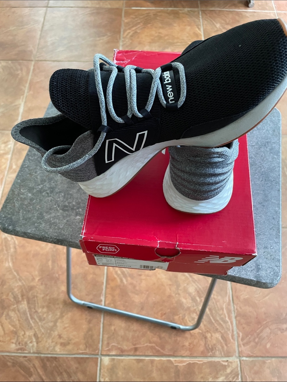 New Balance Black & Gray Women's Athletic Sneakers - Picture 7 of 7
